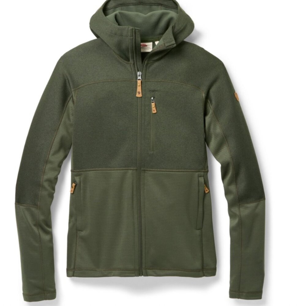 Fjallraven Abisko Trail Fleece Jacket - Women's XL/Deep Forest Art No: 89589 NWT